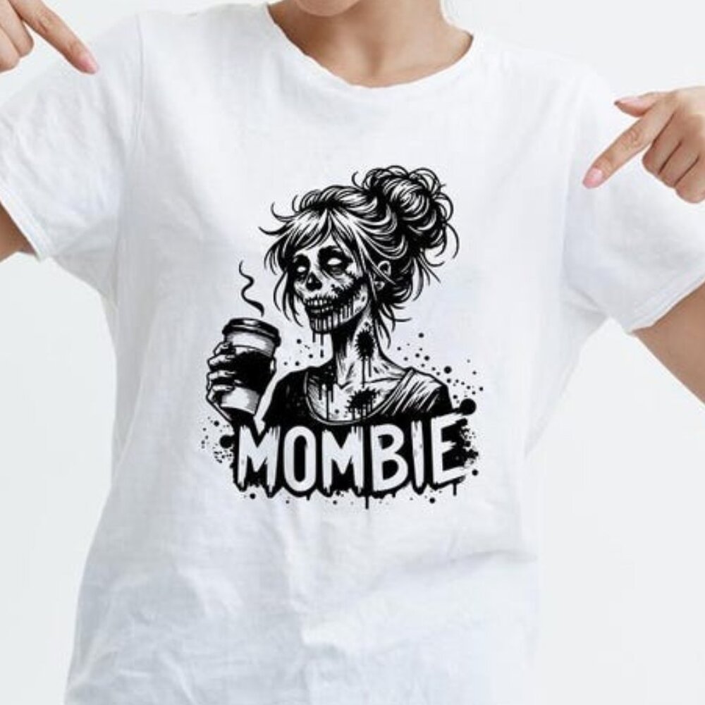 Mombie shirt, Halloween shirt for Mom